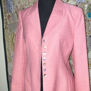 Le Suit Pink Women's Blazer